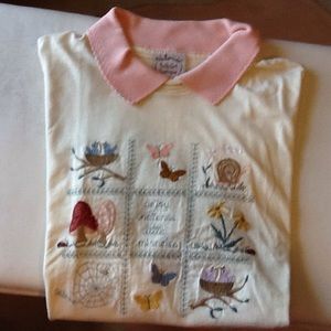 Folk Art Collection Gardening Shirt